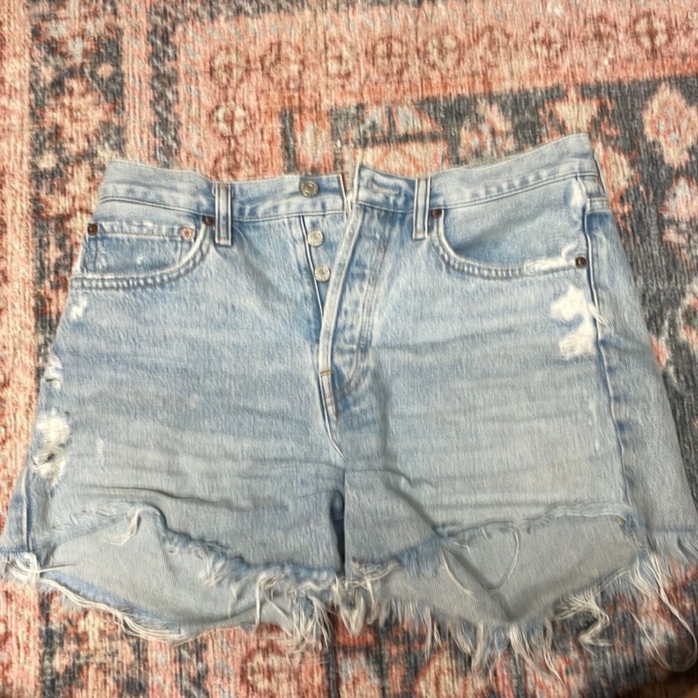 Agolde Parker long shorts